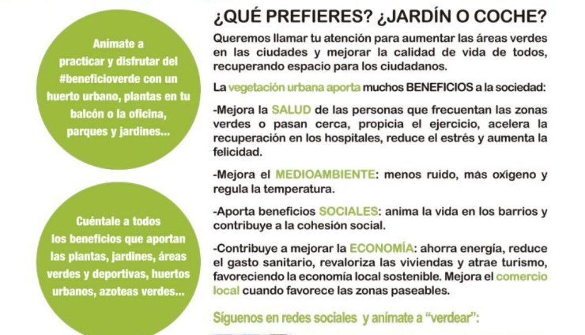 Apoyando las iniciativas relacionadas con el medio ambiente, Agrojardín se suma la Semana Europea de la Movilidad que se celebra hasta el 22 de septiembre en más de 400 ciudades en nuestro país.